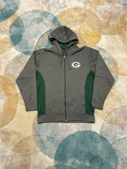 Packers grey and dark green Trackjacket