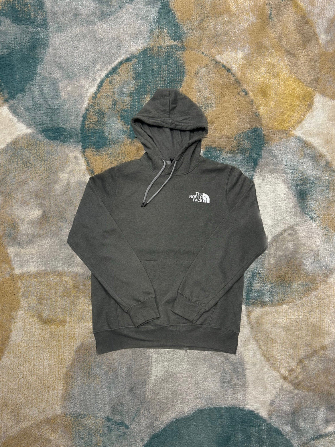 TheNorthFace Grey Cotton Hoodie