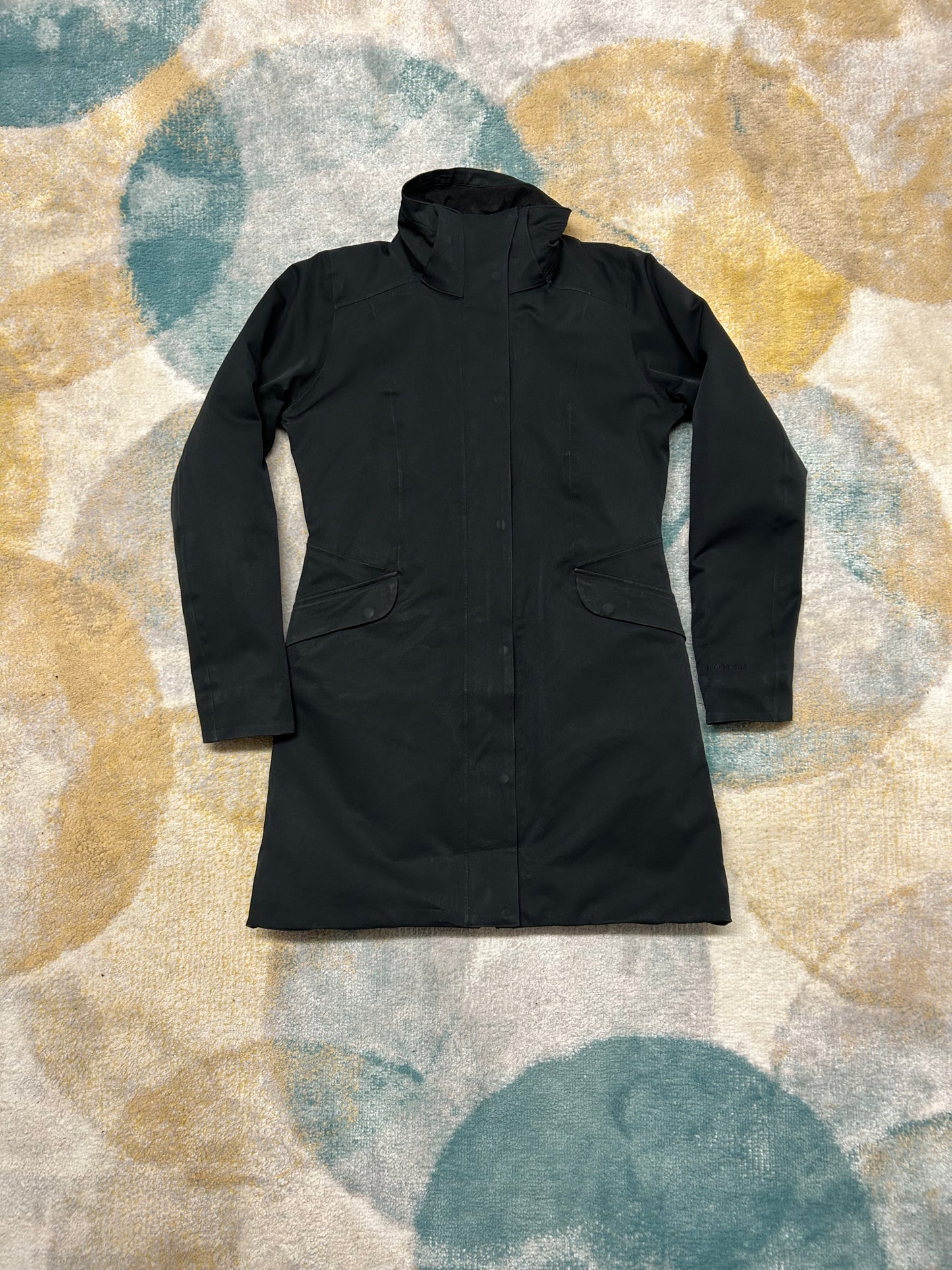 Patagonia Black Waterproof Coat