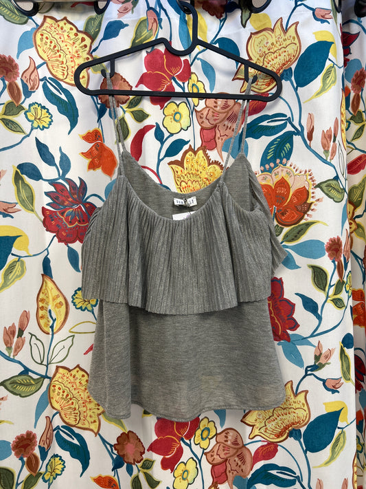 Y2k glitter french party top