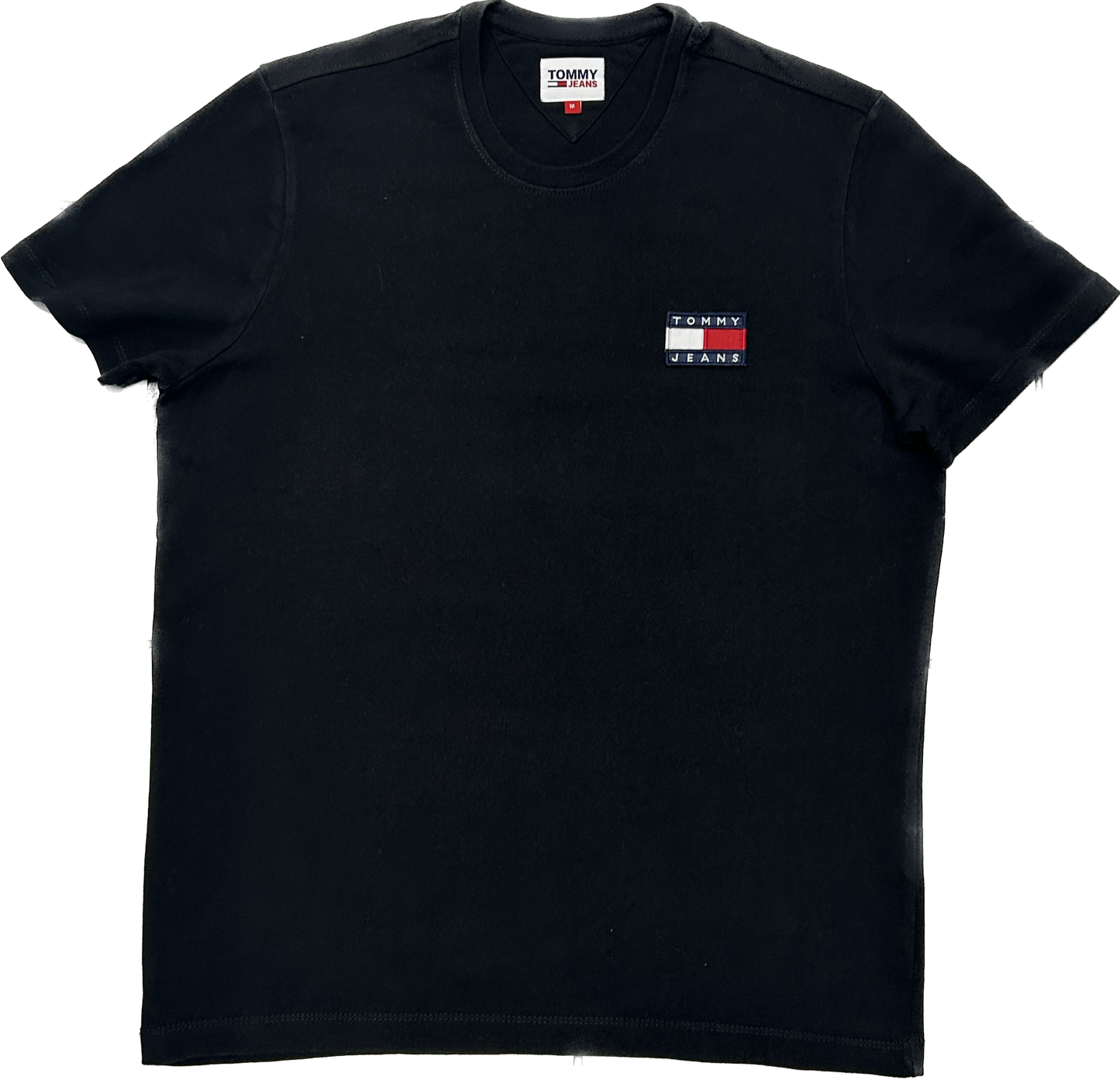 Tommy Hilfiger Black Heavy Cotton T-Shirt