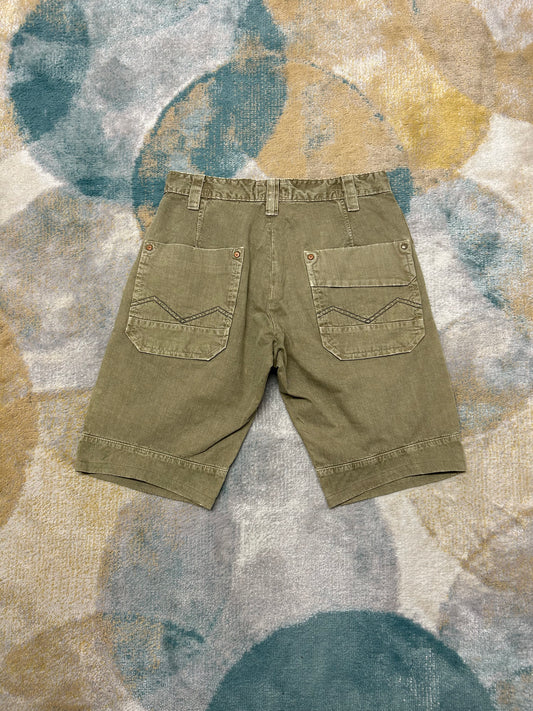 Energie (miss sixty) olive beige bermuda