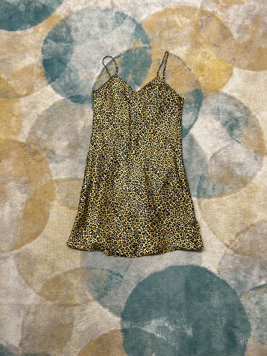 Leopard print dress