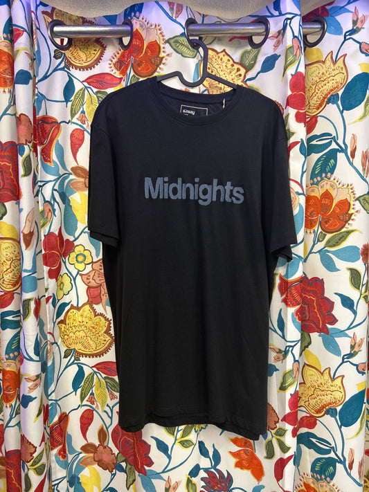 Taylor Swift 'Midnights' Logo Handpainted Cotton T-shirt