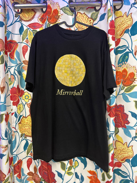 Taylor Swift Mirrorball Folklore Inspired Handpainted Cotton T-shirt