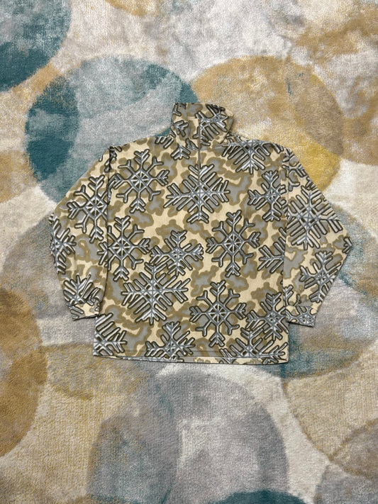 Snowflake Light Half-Zip fleece