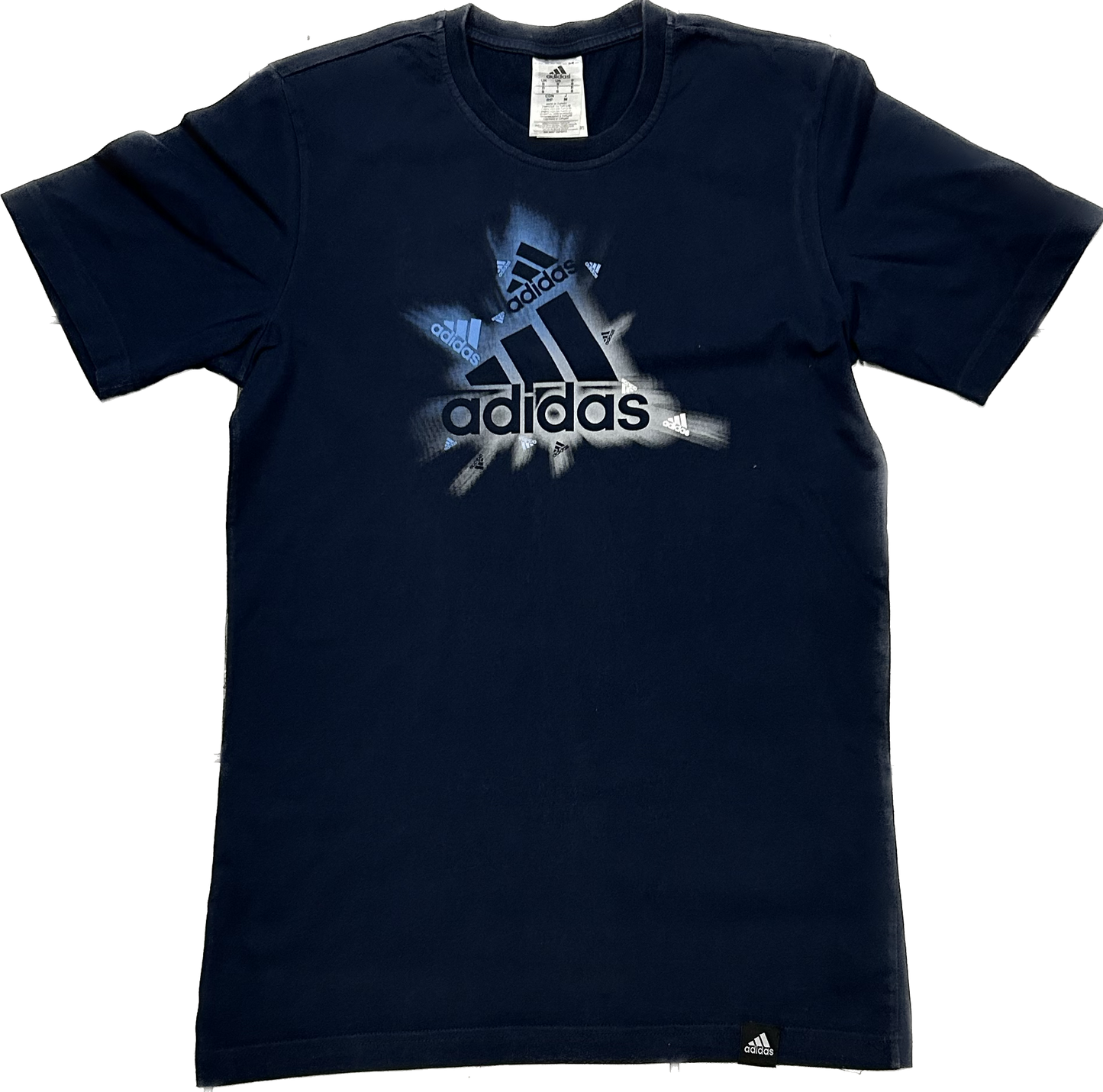 Adidas 00's Dark Blue Retro T-shirt