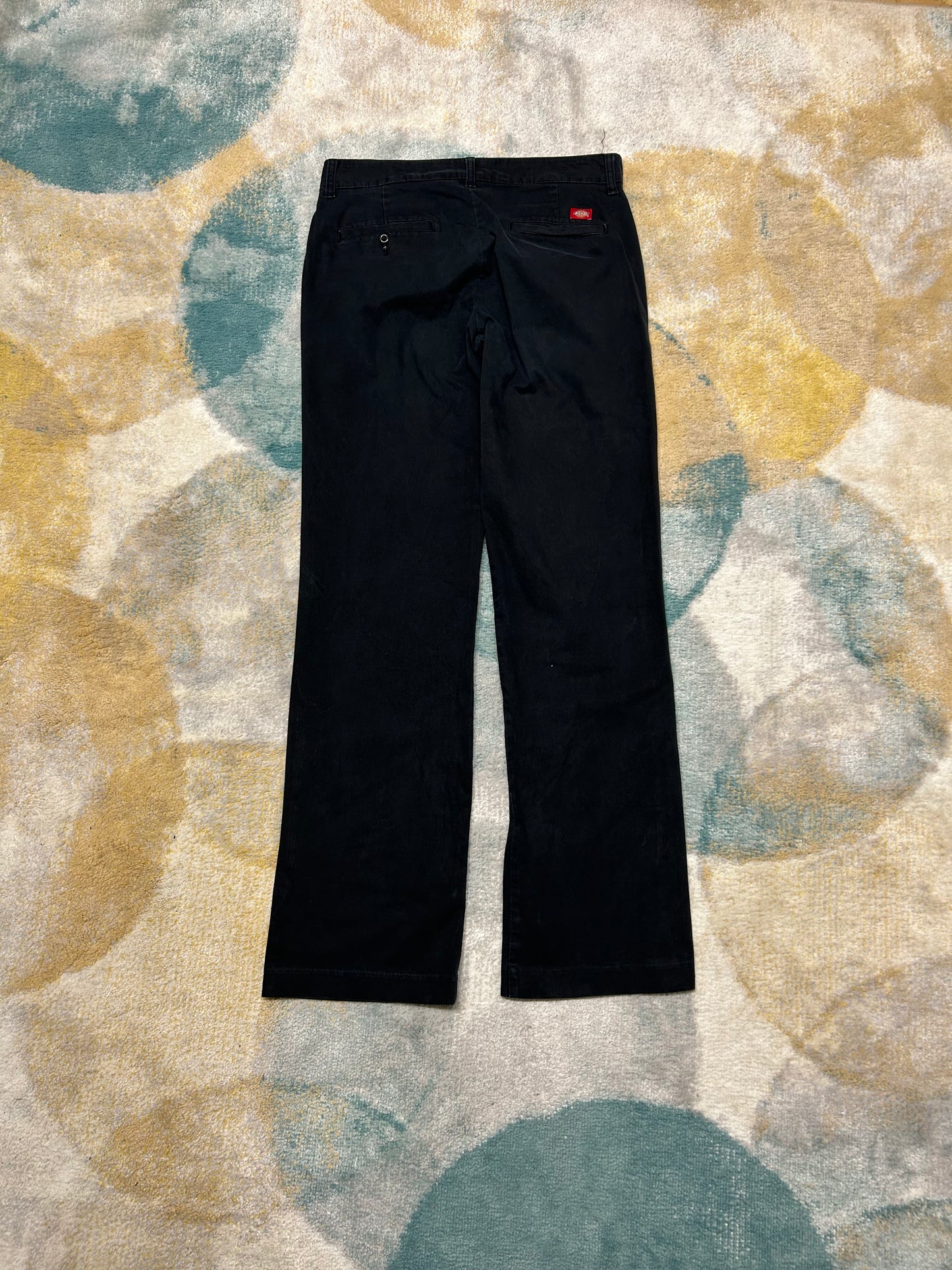 Dickies Black High-Waist Wide Leg Pants