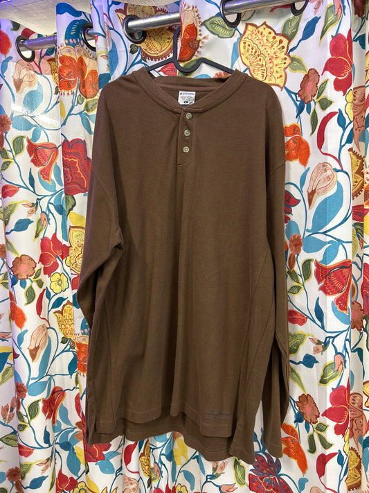 Columbia 100% cotton brown Crewneck