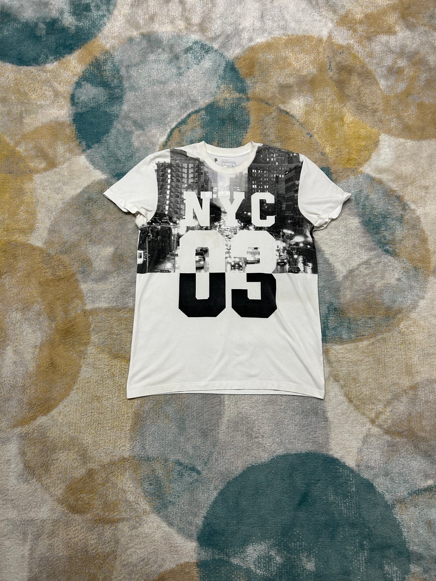 Adidas New York city 2003 white cotton Tshirt