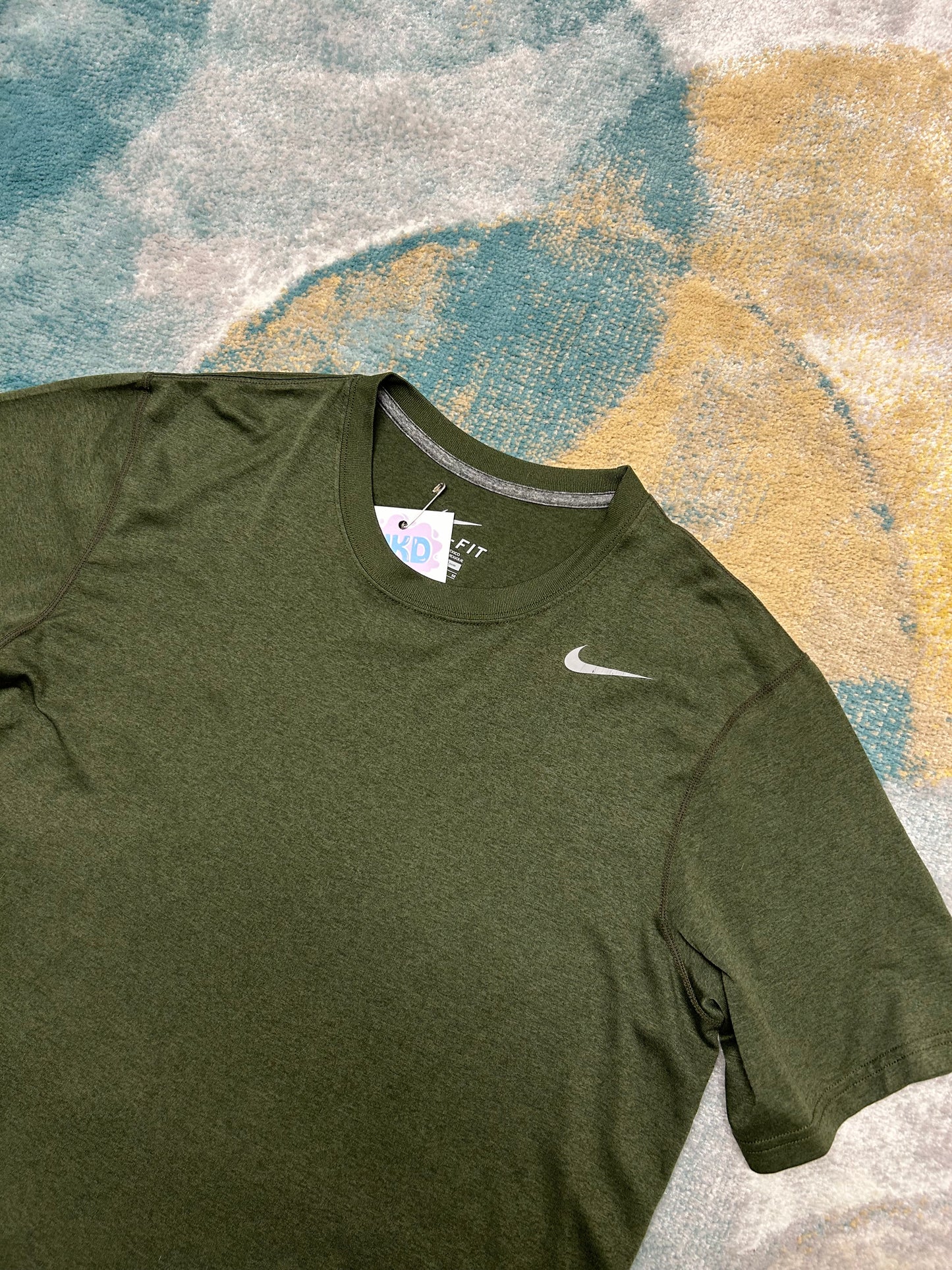 Nike DriFit olive color t-shirt