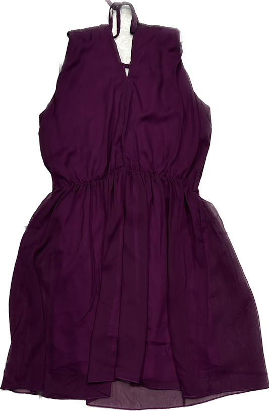 Pussycat London Retro Purple Dress