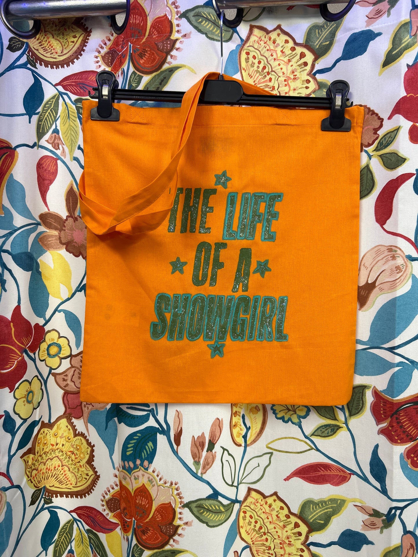Taylor Swift 'The Life of a Showgirl' Handpainted Tote Bag
