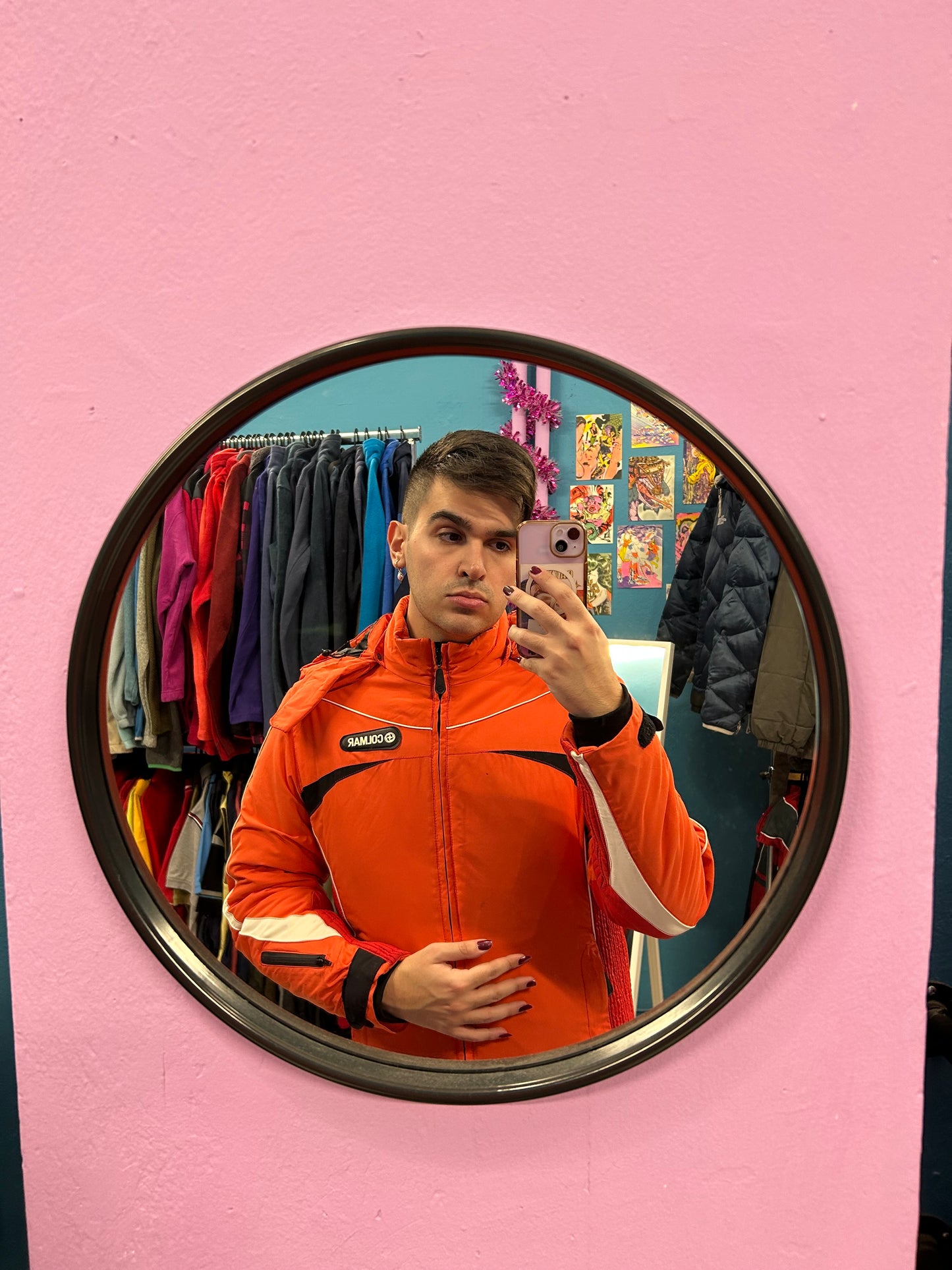 Colmar Orange Heavy Ski Jacket