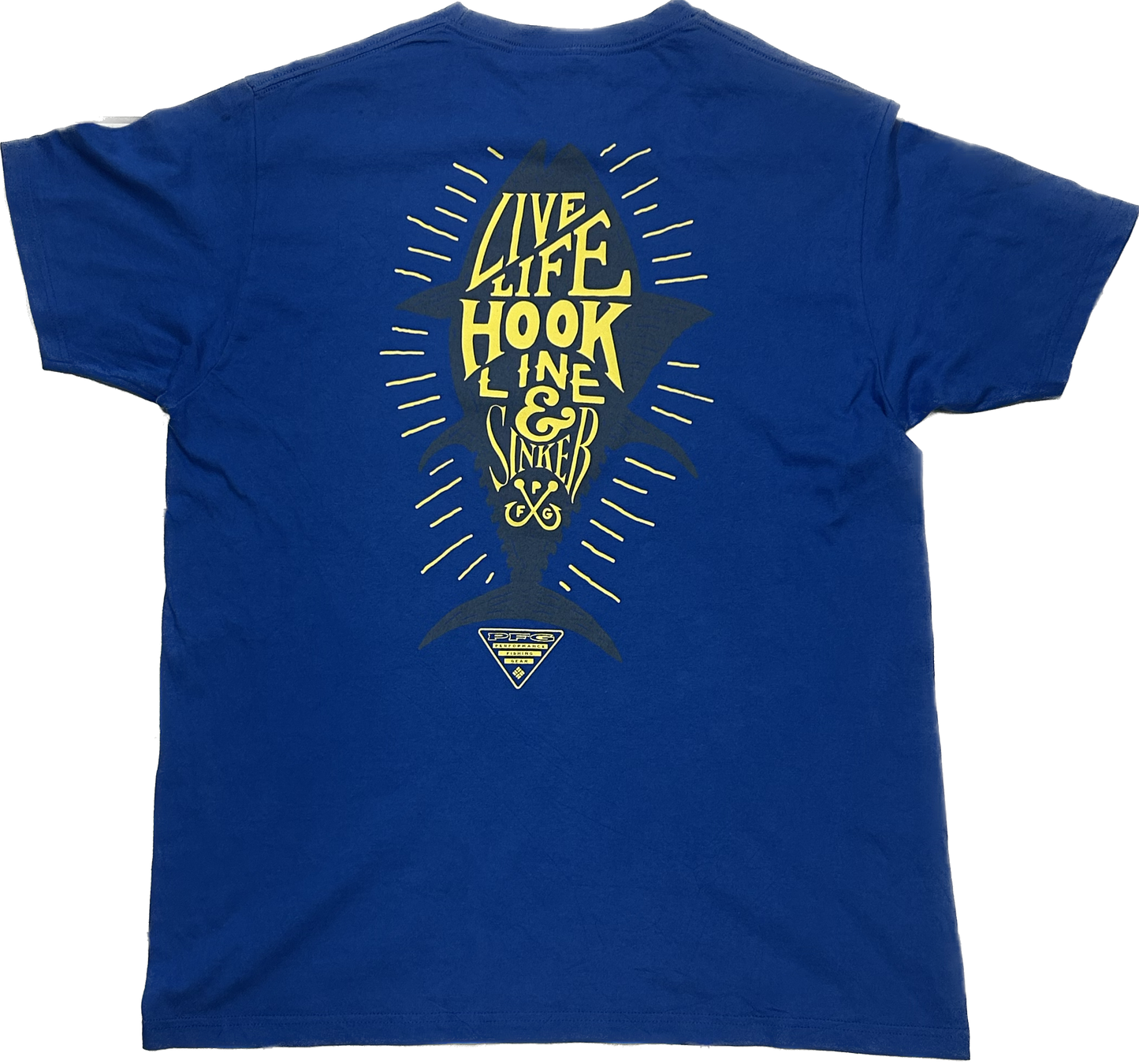 Columbia Blue Graphic T-shirt