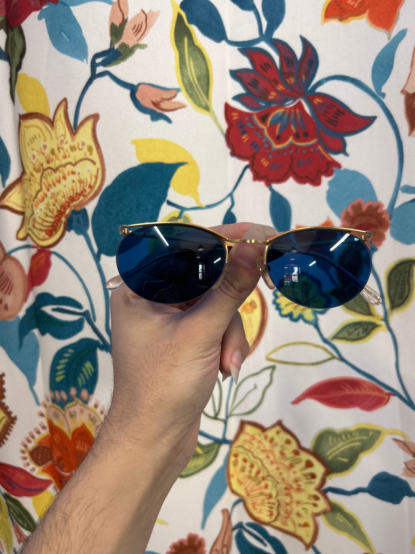 Nouvelle Vague Blue Tint Deadstock UV Sunglasses