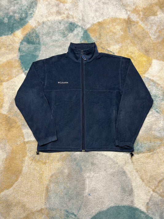 Columbia 00's Dark Blue Fleece Jacket