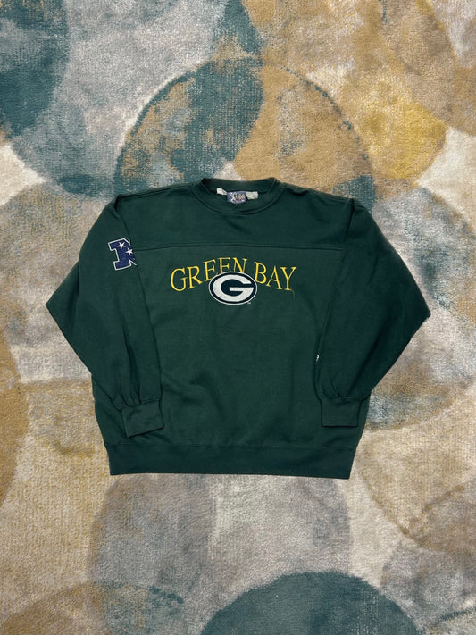 Packers Forest Green Retro Crewneck