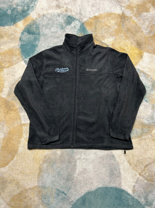 Columbia Black Heavy Fleece Jacket