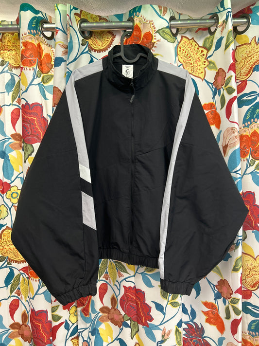 Reebok black bomber jacket