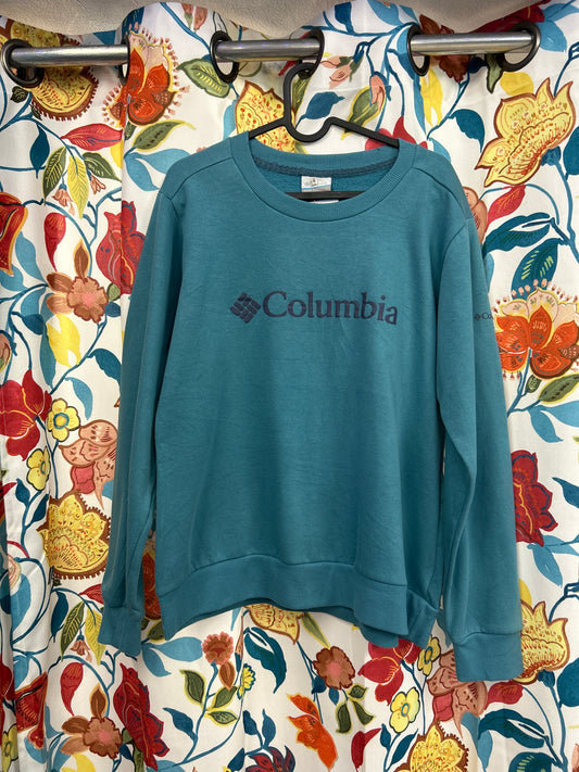 Columbia teal Crewneck