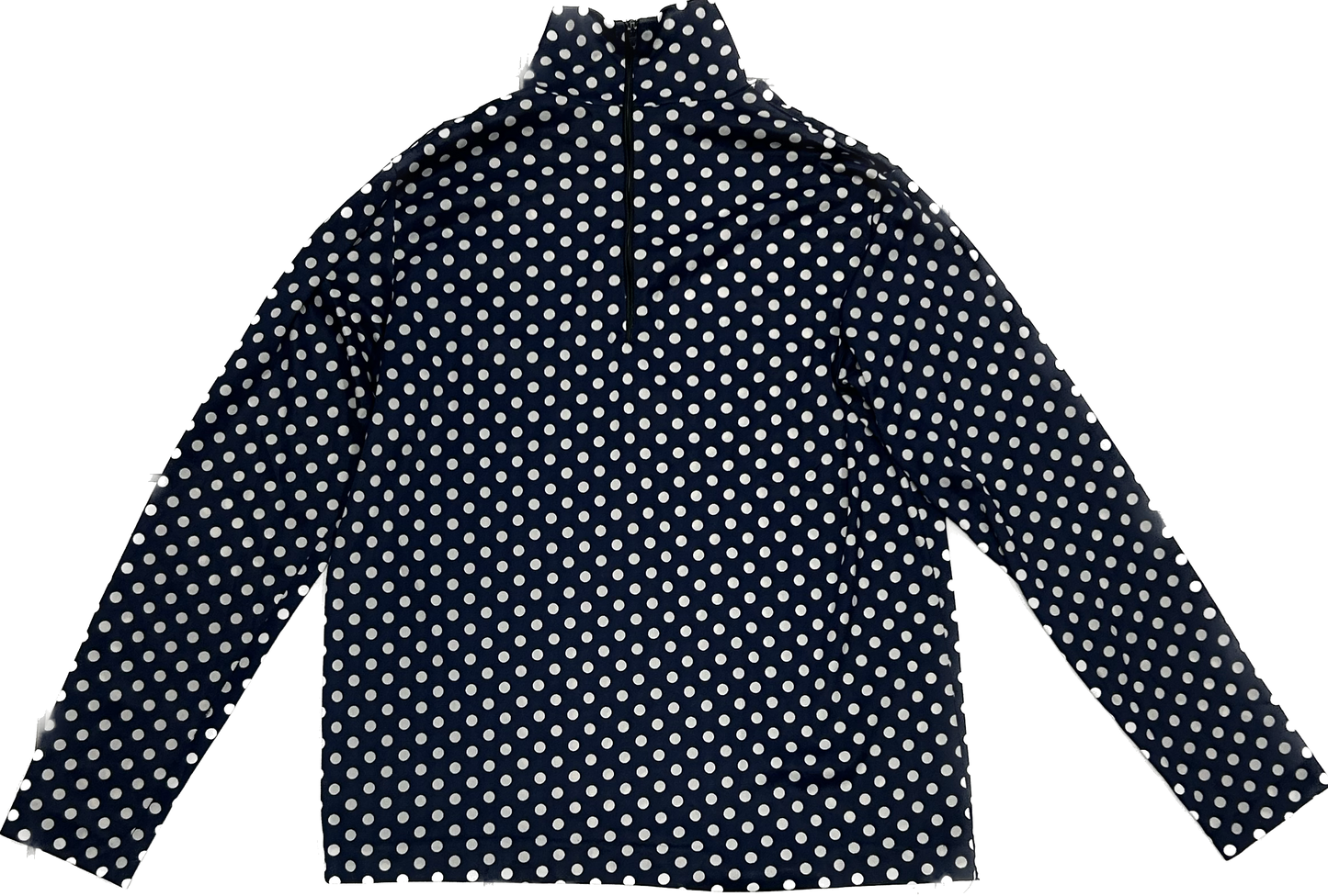 Polka Dot Half-Zip