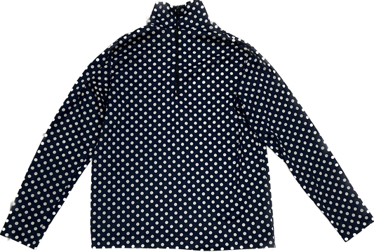 Polka Dot Half-Zip