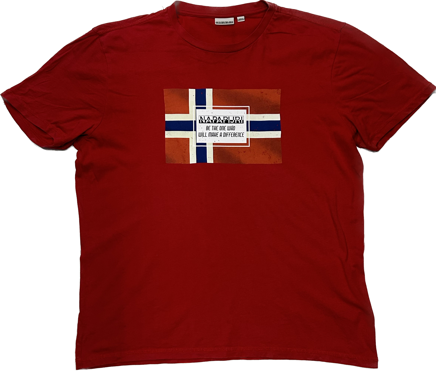 Napapijri Red Cotton T-shirt