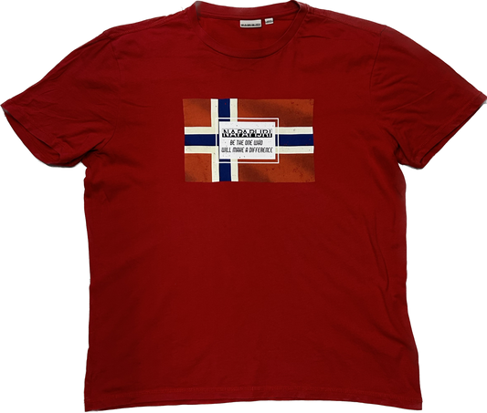 Napapijri Red Cotton T-shirt