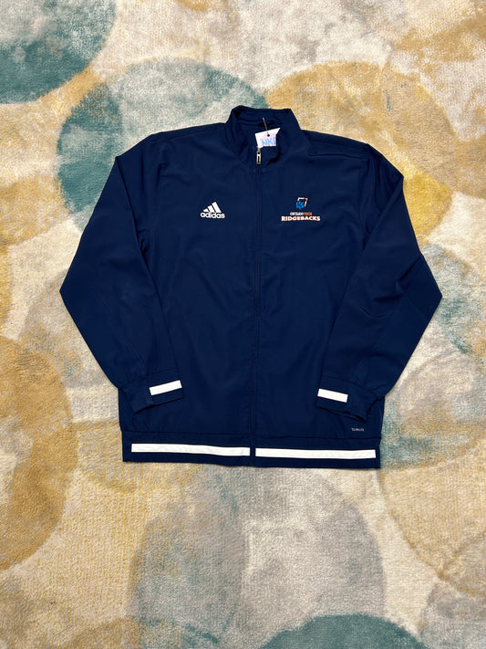 Adidas Dark Blue Windbreaker