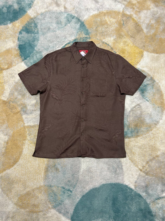 Brown premium Patterned summer shirt