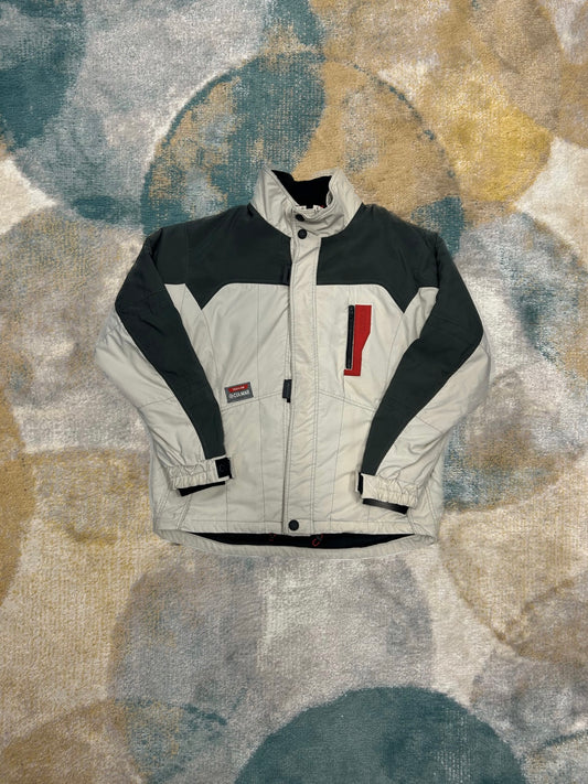Colmar Emerald Blue and Off-White Heavy Waterproof Jacket