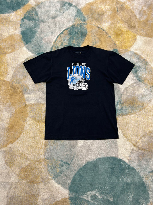 Reebok Detroit lions black cotton T-shirt