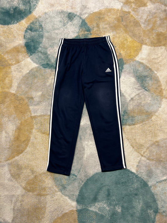 Adidas blue cotton trackpants