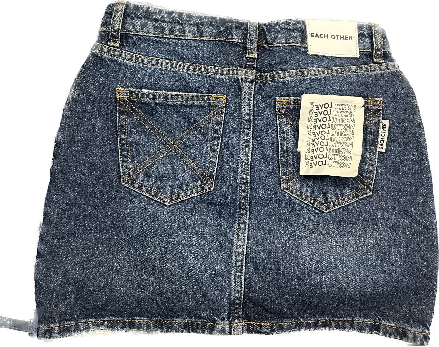 Denim Deadstock 'Each Other' Skirt