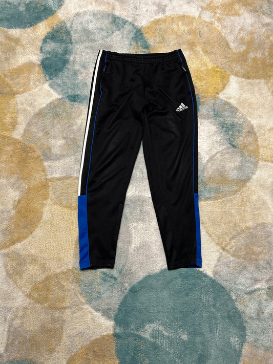 Adidas 00's black and blue trackpants