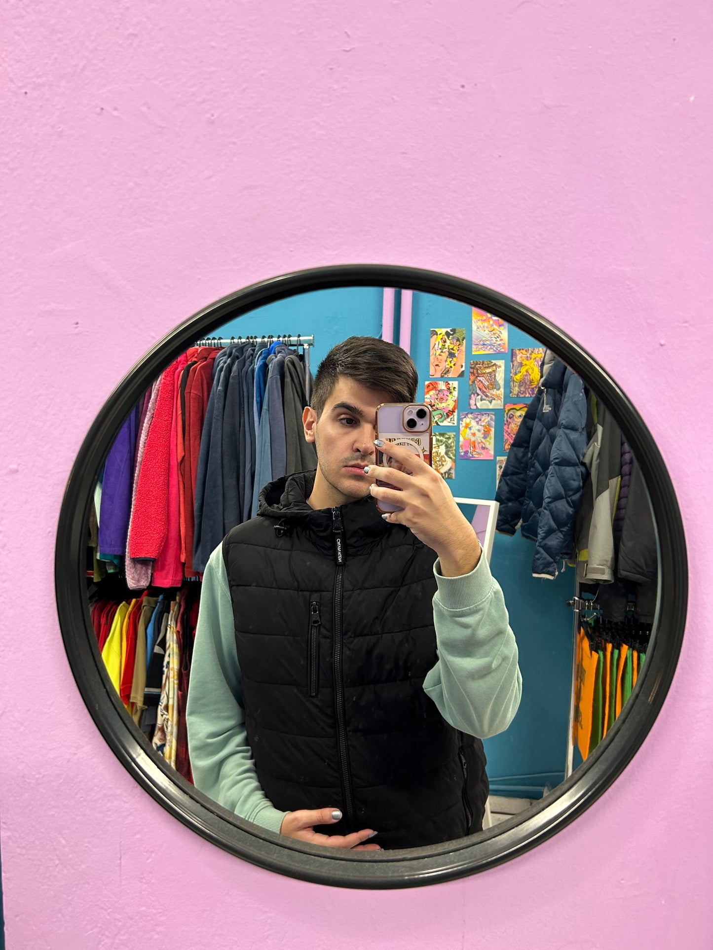 Calvin Klein Black Puffer Vest