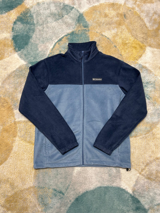 Columbia dual blue fleece jacket