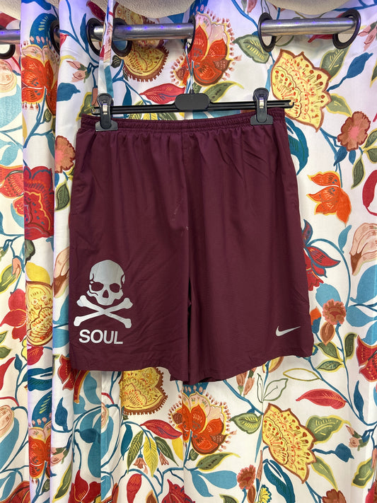 Nike DriFit burgundy shorts