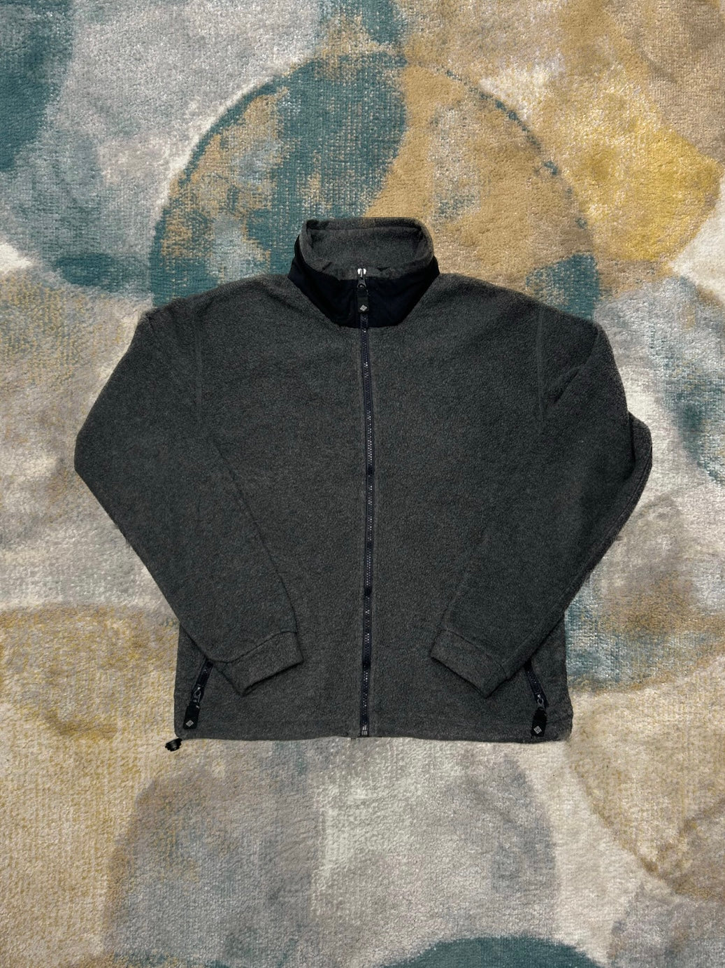 Columbia 90's Retro Grey Fleece Jacket