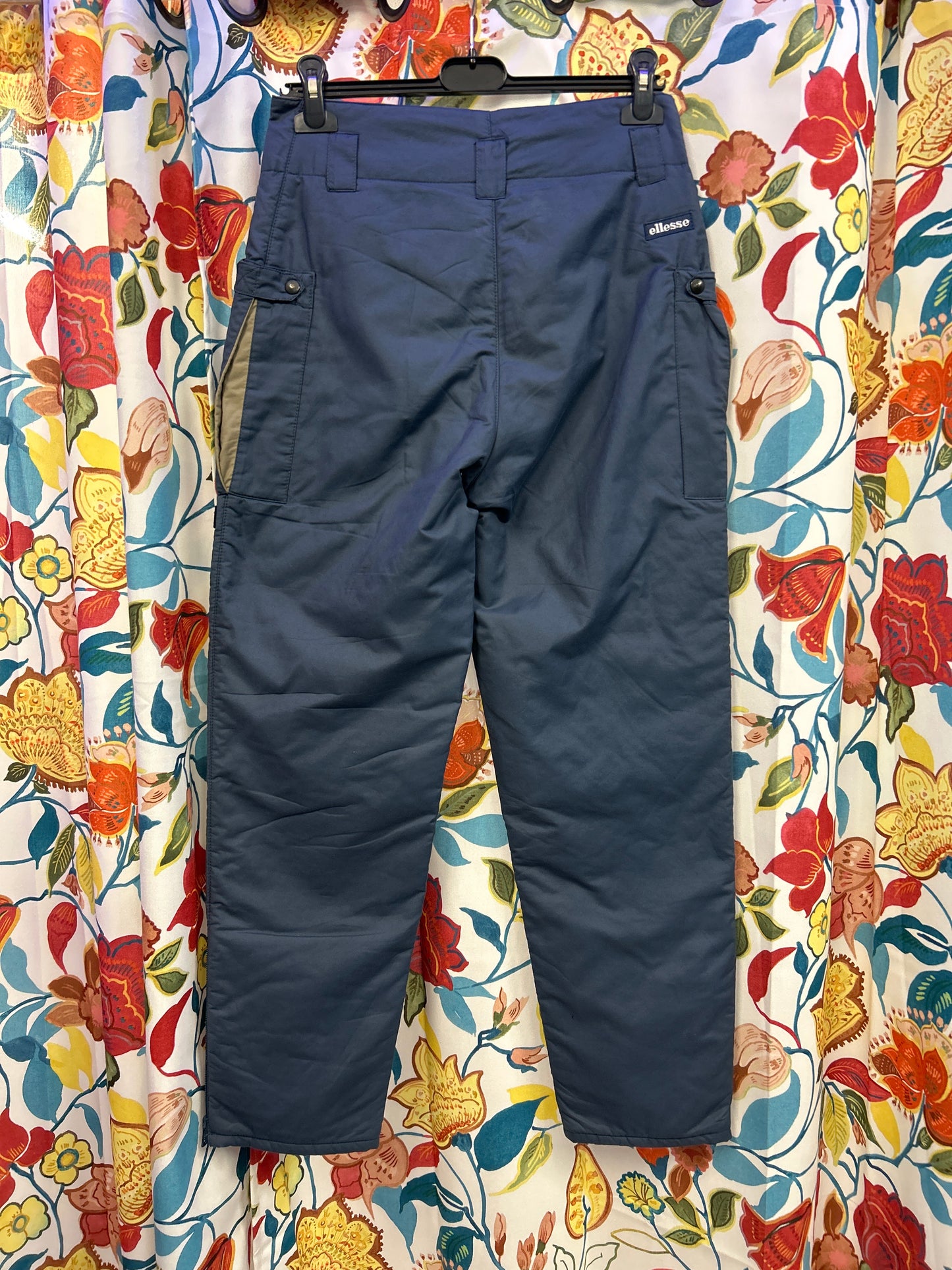 Ellesse dark blue insulated trackpants