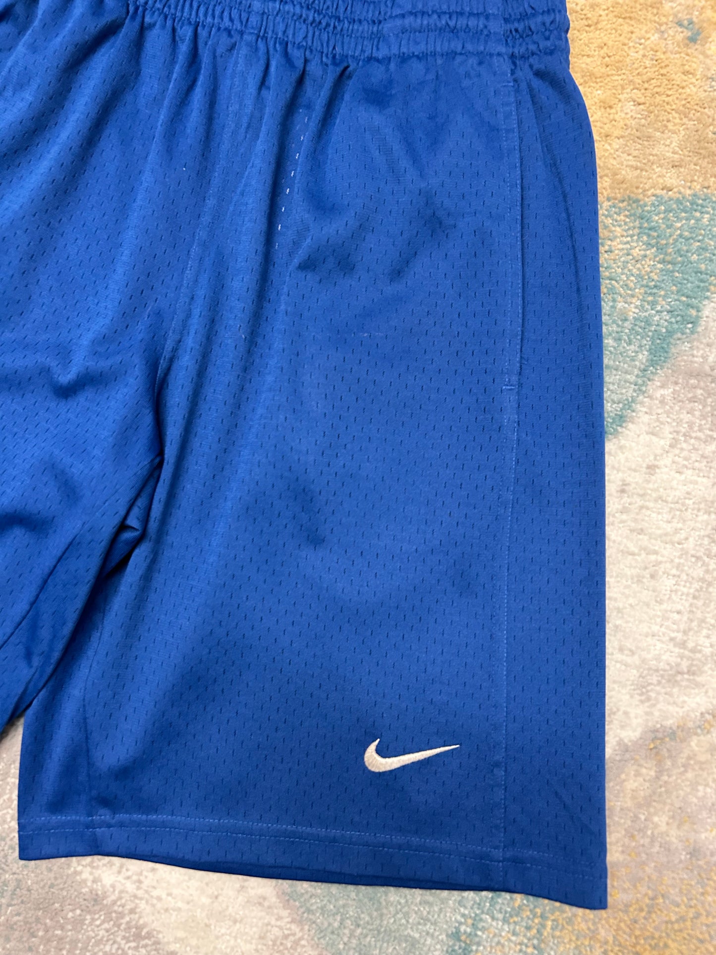 Nike midnight blue basketball shorts