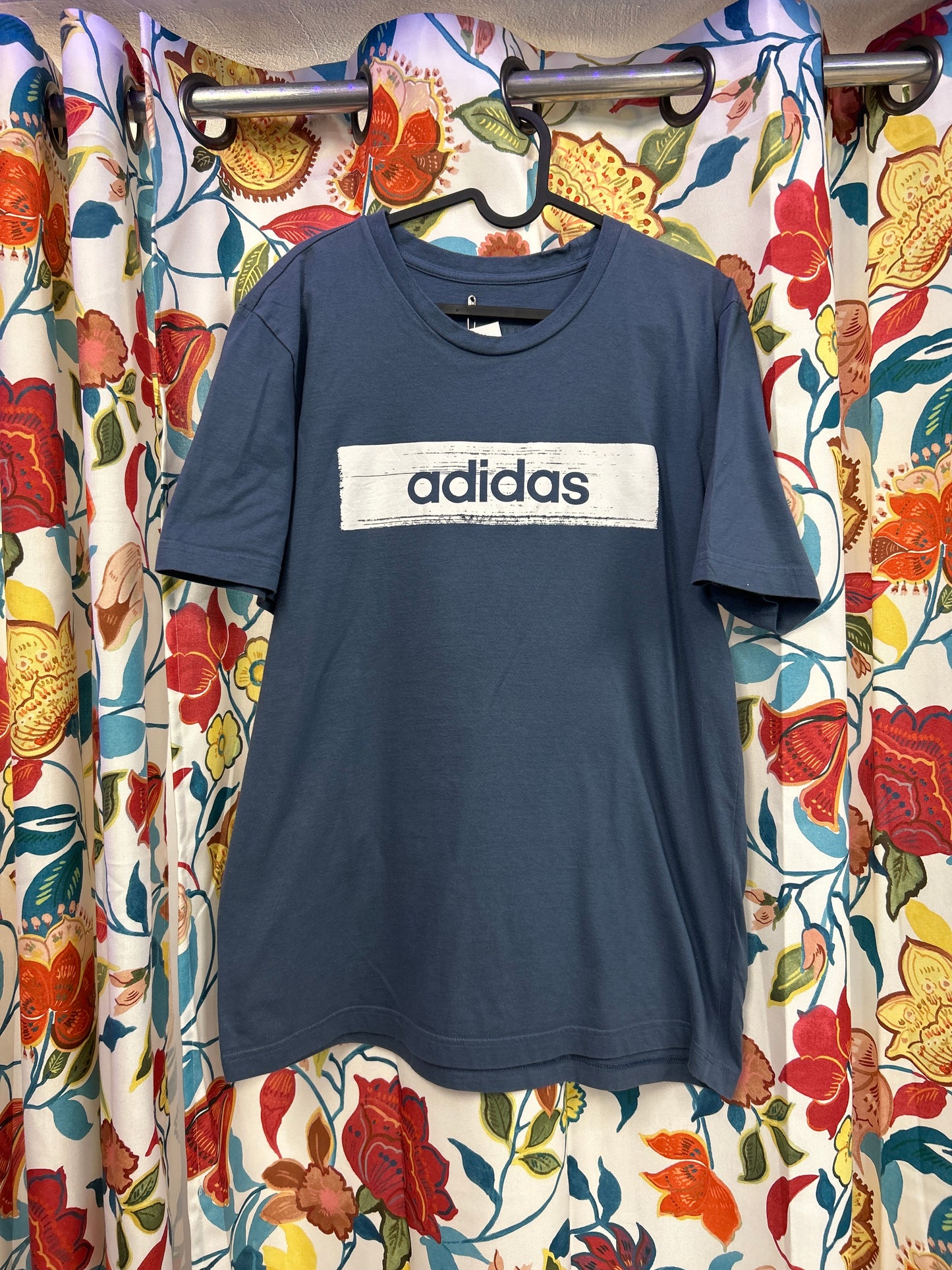 Adidas navy blue t-shirt