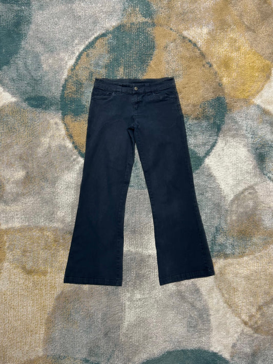 Patagonia Dark Blue Low-Waist Flare Pants