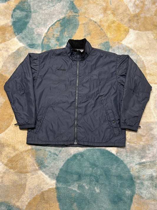 Columbia grey light puffer jacket
