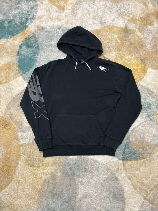 New Balance X Black Cotton Hoodie