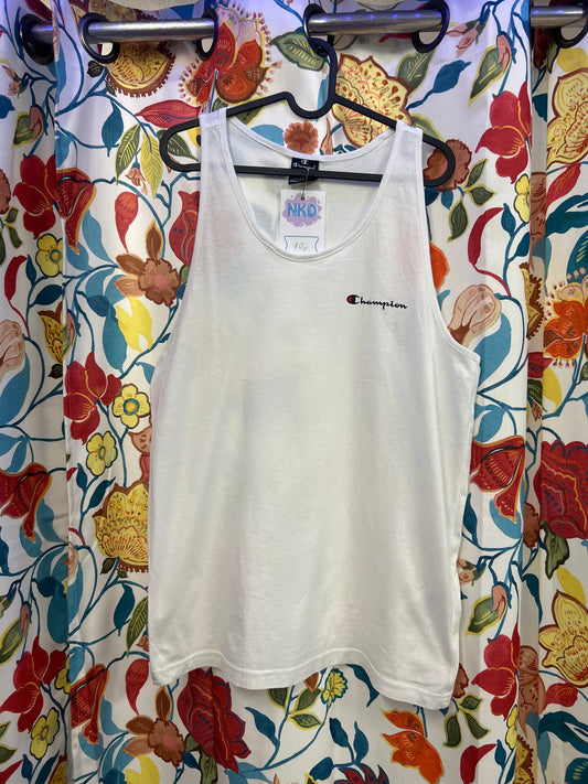 Champion white sleeveless top