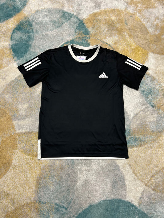 Adidas Black and White tee