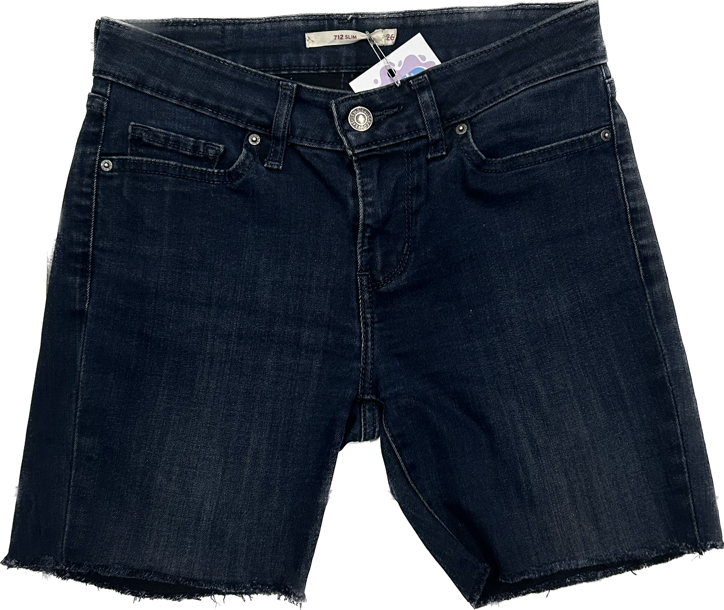 Levi's Dark Blue Denim Shorts