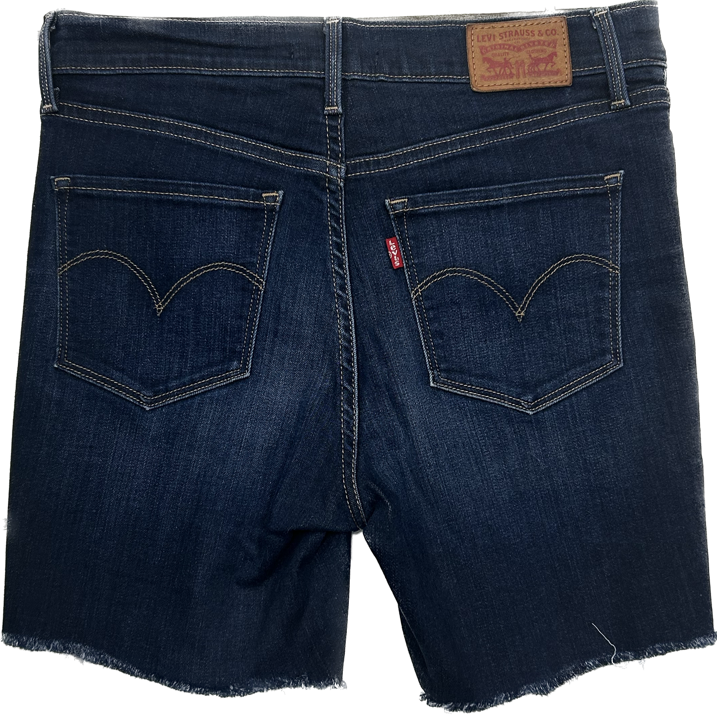 Levi's Dark Blue Denim Shorts